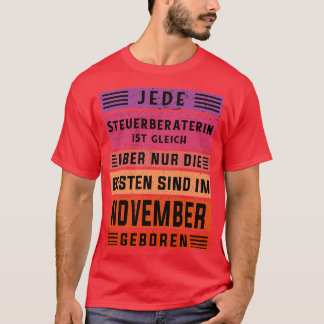 会計士の誕生日11月生まれ2日 Tシャツ