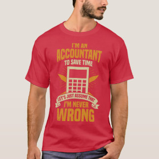 会計士のCpaプレゼントだ Tシャツ