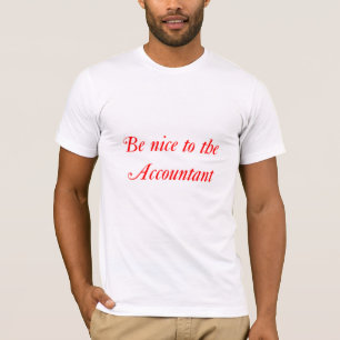 会計士のTシャツ Tシャツ