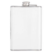 会計士は巨大なピギー銀行と顧客を持っている フラスク (裏面)