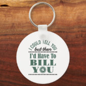 会計士は言えるけどビルは僕が持ってる キーホルダー (正面)