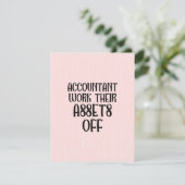 会計士は資産を消し去る サンキューカード (スタンド正面)