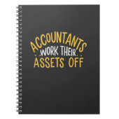 会計士は資産を消し去る ノートブック (正面)