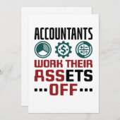 会計士はCPAから資産を取り除く会計 シーズンカード (正面/裏面)