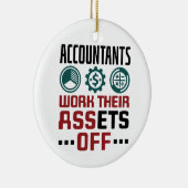 会計士はCPAから資産を取り除く会計 セラミックオーナメント (右)