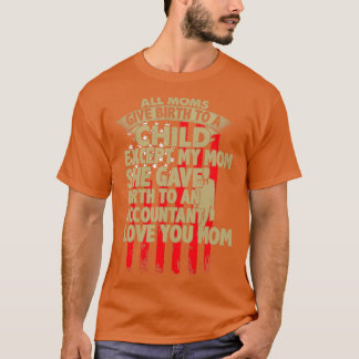 会計士への贈与誕生 Tシャツ