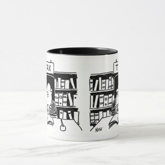 会計士または税財務顧問 マグカップ (中央)