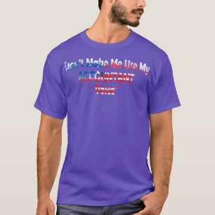 会計士アメリカ国旗のデザインDoxx27t私を作る Tシャツ
