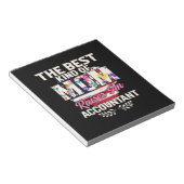 会計士ギフト |お母さん会計士を育てる ノートパッド (アングル)