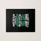 会計士ギフト |この問題の熱狂する心配 ジグソーパズル (横)