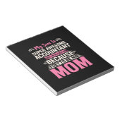 会計士ギフト |会計士すごい素晴らし士 ノートパッド (アングル)