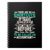 会計士ギフト |会計士と呼ばれる ノートブック (正面)