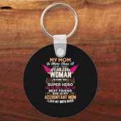 会計士ギフト |彼女は私の会計士ママ キーホルダー (正面)