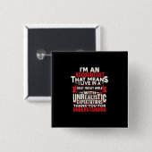 会計士ギフト |私は会計士です 缶バッジ (正面&裏面)