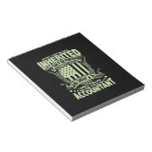 会計士ギフト |資格の会計士 ノートパッド (アングル)