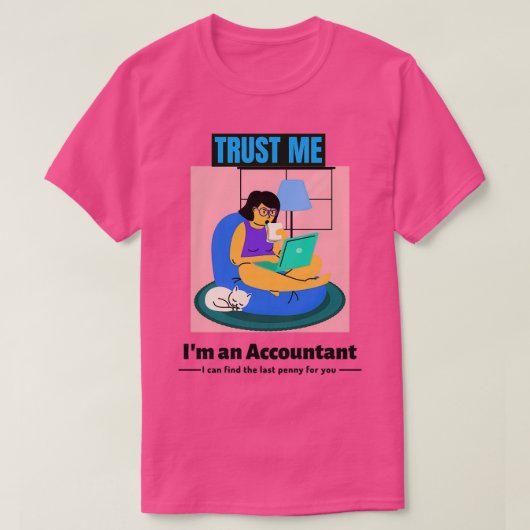 会計士クラシックTシャツ Tシャツ (デザイン正面)