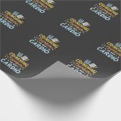 会計士クランチング番号は私の心臓病 ラッピングペーパー (角)