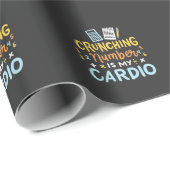 会計士クランチング番号は私の心臓病 ラッピングペーパー (ロールコーナー)