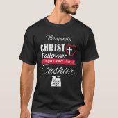 会計士クリスチャンに変装したキリスト教信者 Tシャツ (正面)