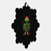 会計士クリスマス小妖精や小人 オーナメントカード (右)