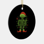 会計士クリスマス小妖精や小人 セラミックオーナメント (右)