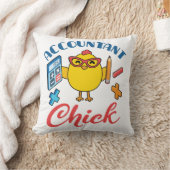 会計士シック会計CPA卒業女性 クッション (ブランケット)