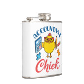 会計士シック会計CPA卒業女性 フラスク (右)