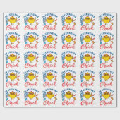 会計士シック会計CPA卒業女性 ラッピングペーパー (フラット)