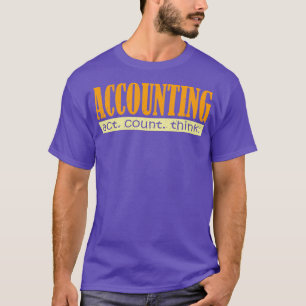会計士ジョーク簿記係ファイナンシャルコンサルタントC Tシャツ