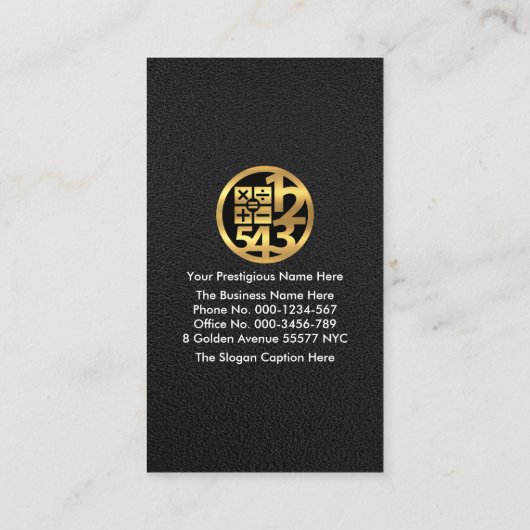 会計士スタイリッシュ訴訟 名刺 (裏面)