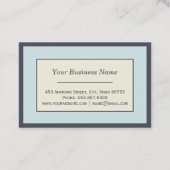 会計士トレンディーインディゴ 名刺 (裏面)