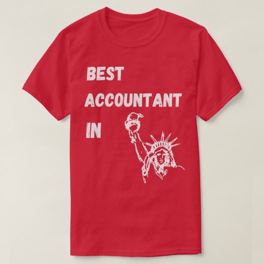 会計士ニューヨーク12 Tシャツ (デザイン正面)