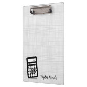 会計士ハート クリップボード (左)