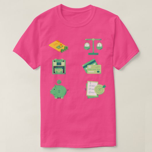 会計士パック Tシャツ (デザイン正面)