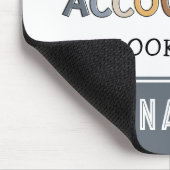 会計士パーソナライズされた計おもしろい素晴らし理士 マウスパッド (コーナー)