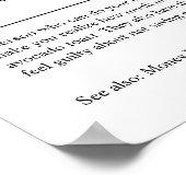 会計士パーソナライズされた贈与 ポスター (角)