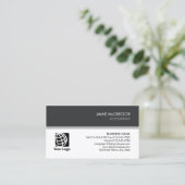 会計士ブックキーパーシンプル 名刺 (スタンド正面)