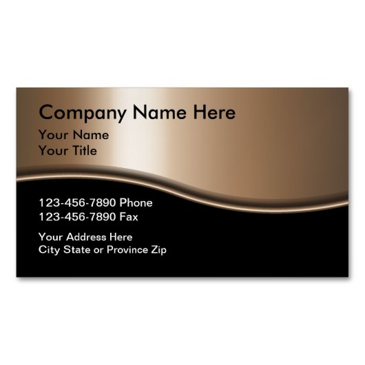 会計士プロフェッショナルCPA名刺 マグネット名刺 (正面)