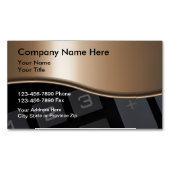 会計士プロフェッショナルCPA マグネット名刺 (正面)