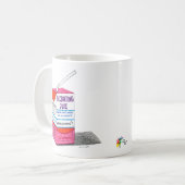 会計士マグギフト会計の同僚 コーヒーマグカップ (正面左)