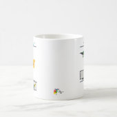 会計士マグ Tレックス T勘定 会計 会計ギフト コーヒーマグカップ (中央)