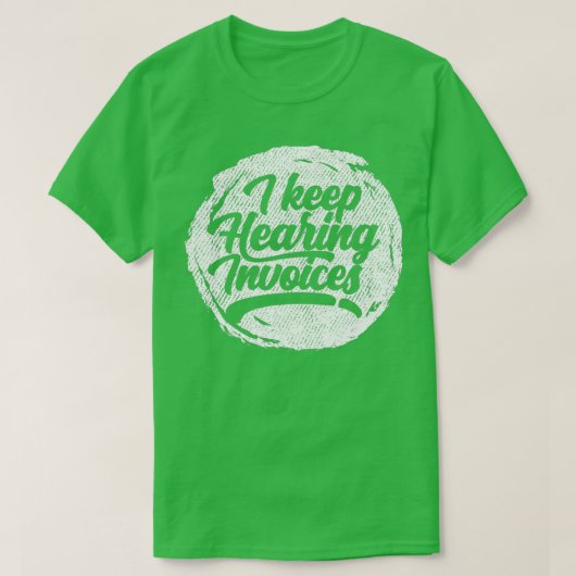 会計士会計 Tシャツ (デザイン正面)