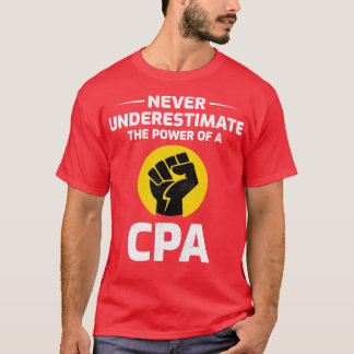 会計士会計Cpa学生おもしろいギフト Tシャツ
