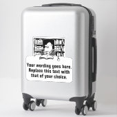 会計士又は会計のプロモーション シール (スーツケース)