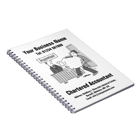 会計士又は会計士 ノートブック (右側)