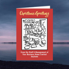 会計士又は公認会計士クリスマスカード シーズンカード