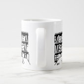 会計士又は税財務顧問 ジャンボコーヒーマグカップ (裏面)