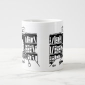 会計士又は税財務顧問 ジャンボコーヒーマグカップ (正面)