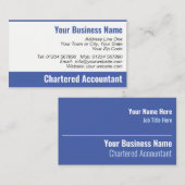会計士名刺 名刺 (正面/裏面)