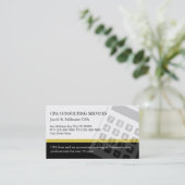 会計士名刺 名刺 (スタンド正面)